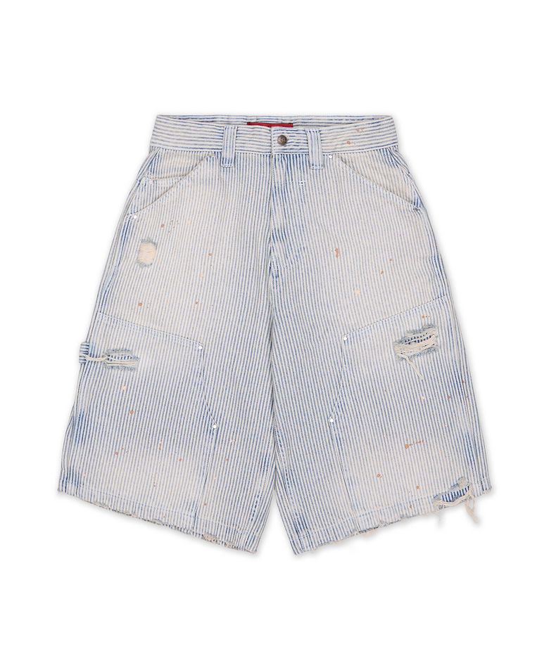 핀스트라이프 카펜터 쇼츠 (PINSTRIPE CARPENTER JORTS)