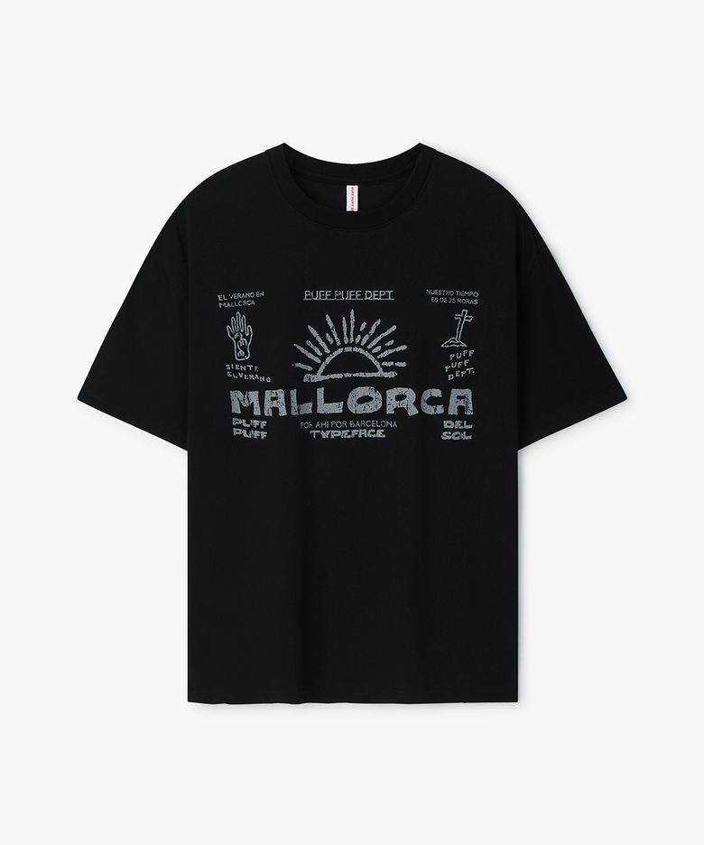 MALLORCA COOLING T-shirt BLACK