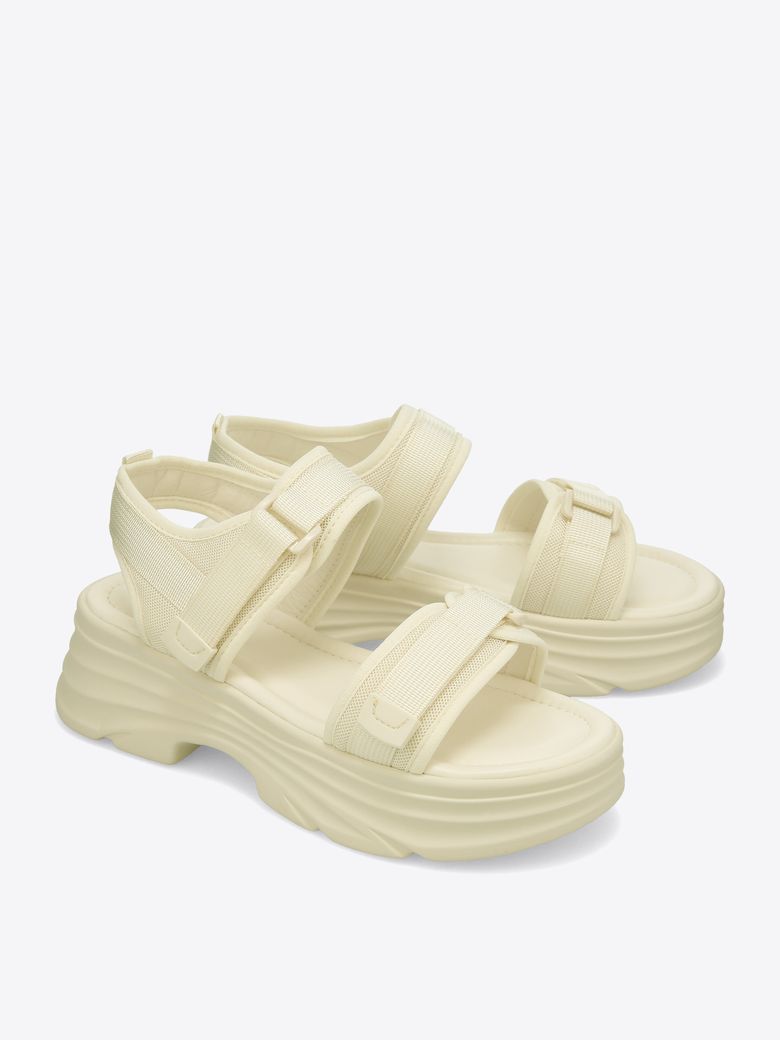 플랫폼 투스트랩 메쉬 샌들 (5.5cm) HPWWNGS509