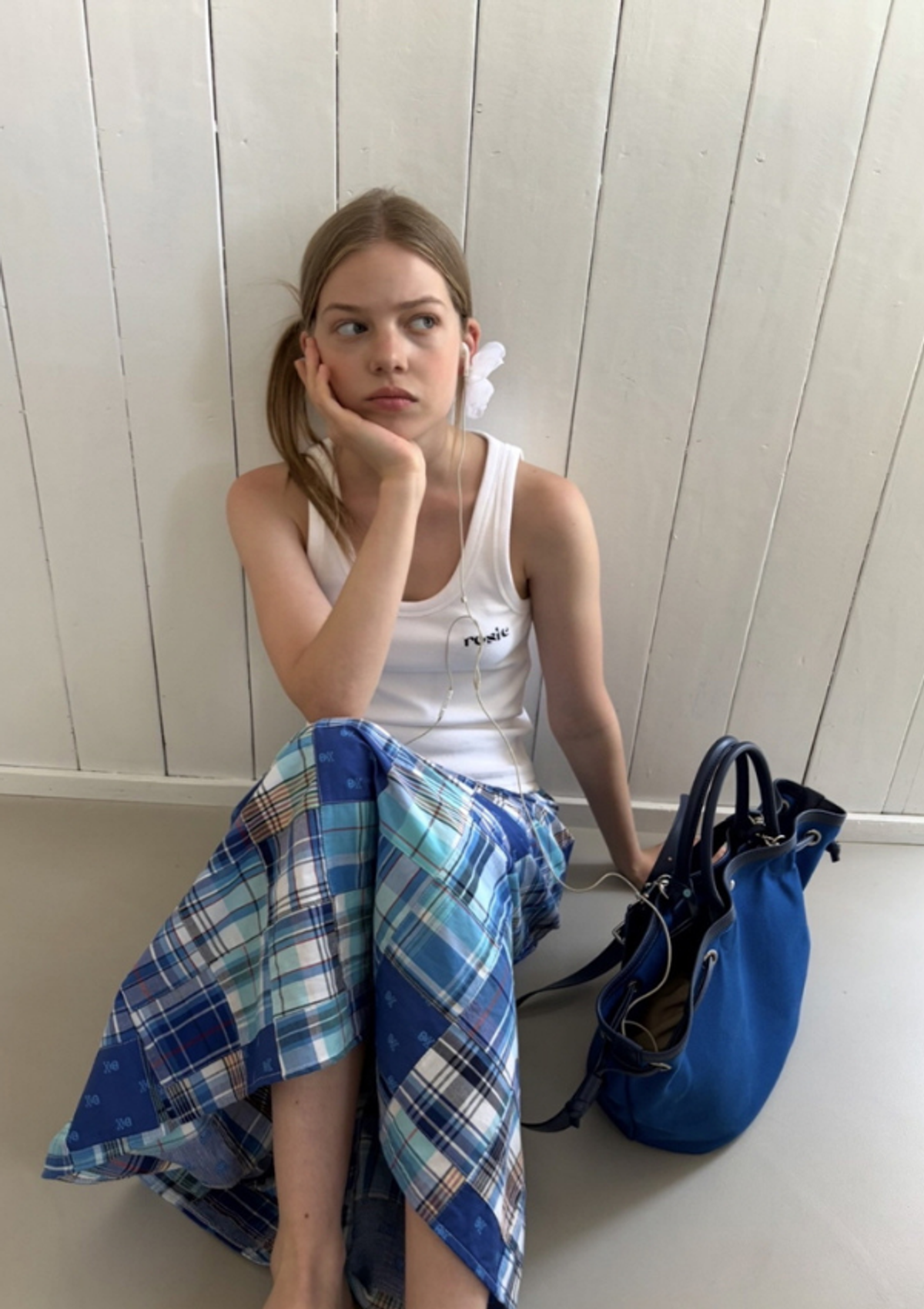 로지(ROSIE) Patchwork Breeze Skirt