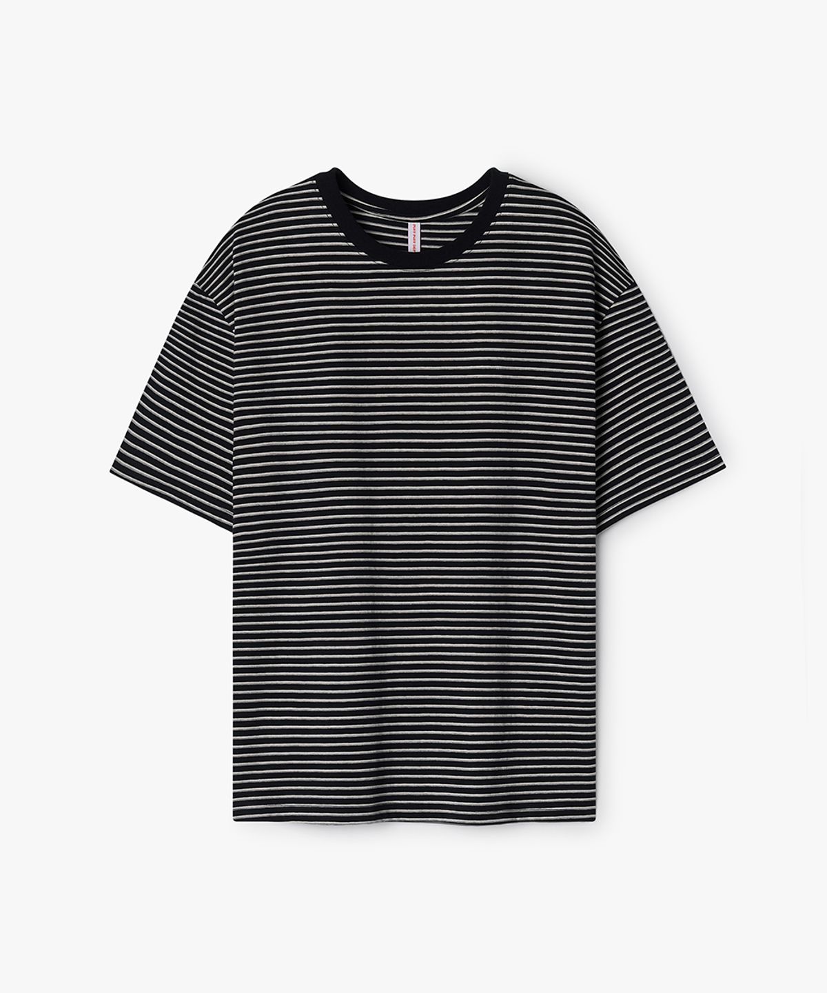 퍼프퍼프뎁트(PUFF PUFF DEPT) Classic Stripe Cotton T-shirt NAVY