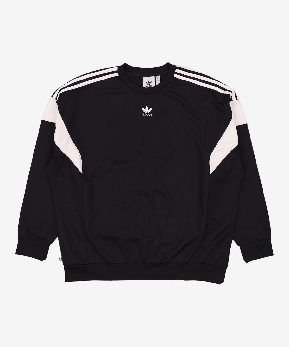 아디다스(ADIDAS) 커트라인 크루 스웨트셔츠 - 블랙 / HN6117 XL