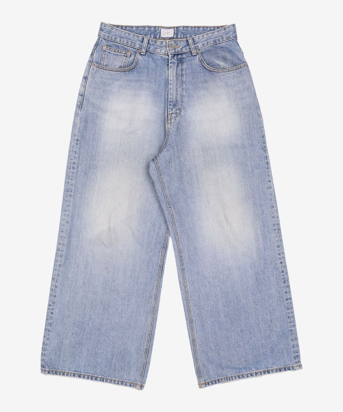 유스(YOUTH) Extra Wide Denim Pants 34