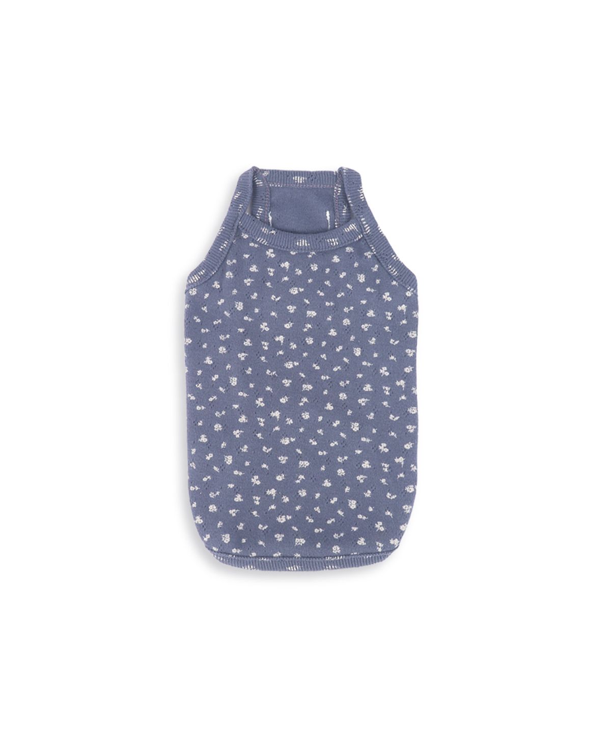 몽슈슈(MONCHOUCHOU) Petit garden Sleeveless Melting Blue