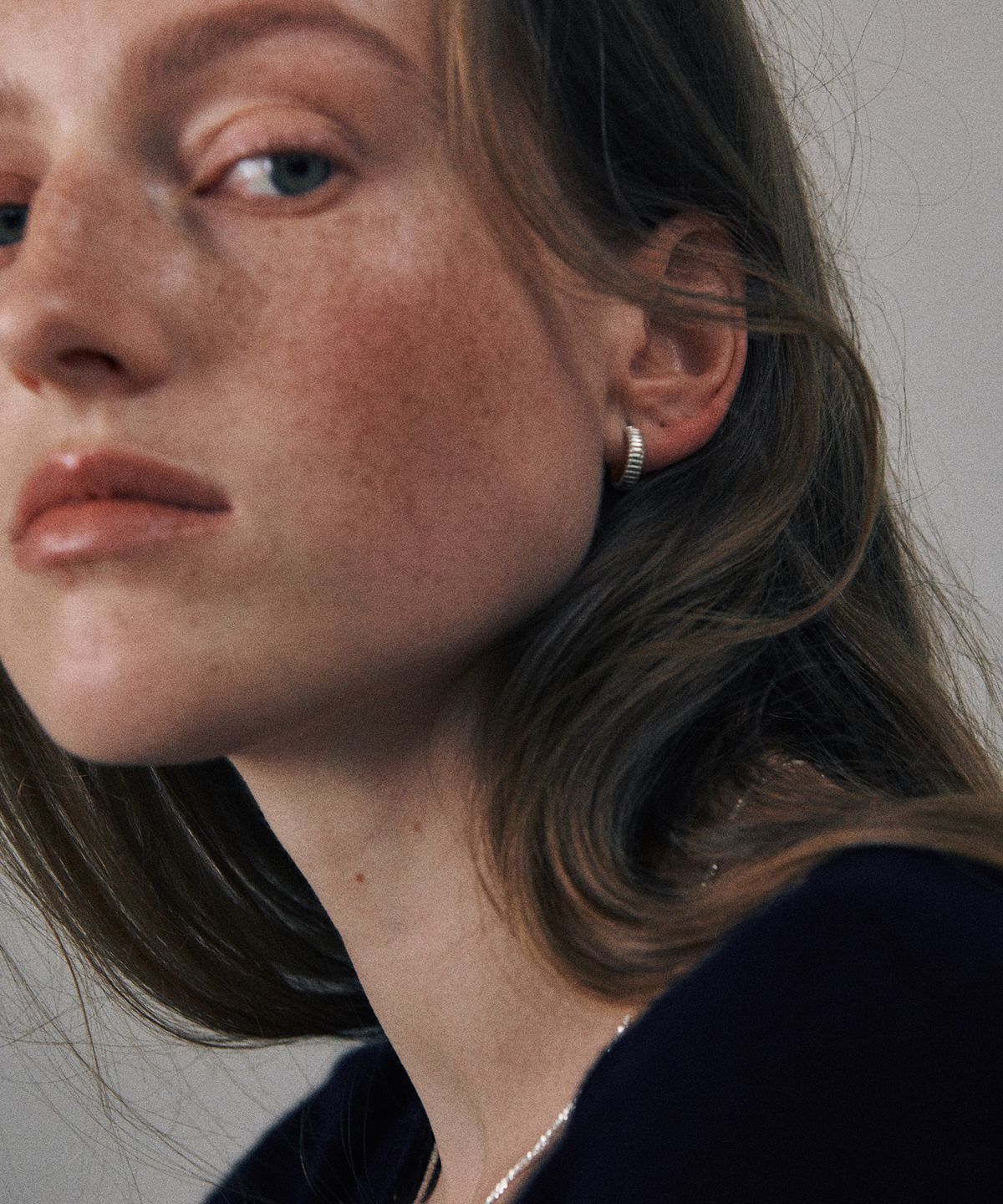 베흐트(VERTE) [925 silver] Deux.silver.230 / epais tier earring