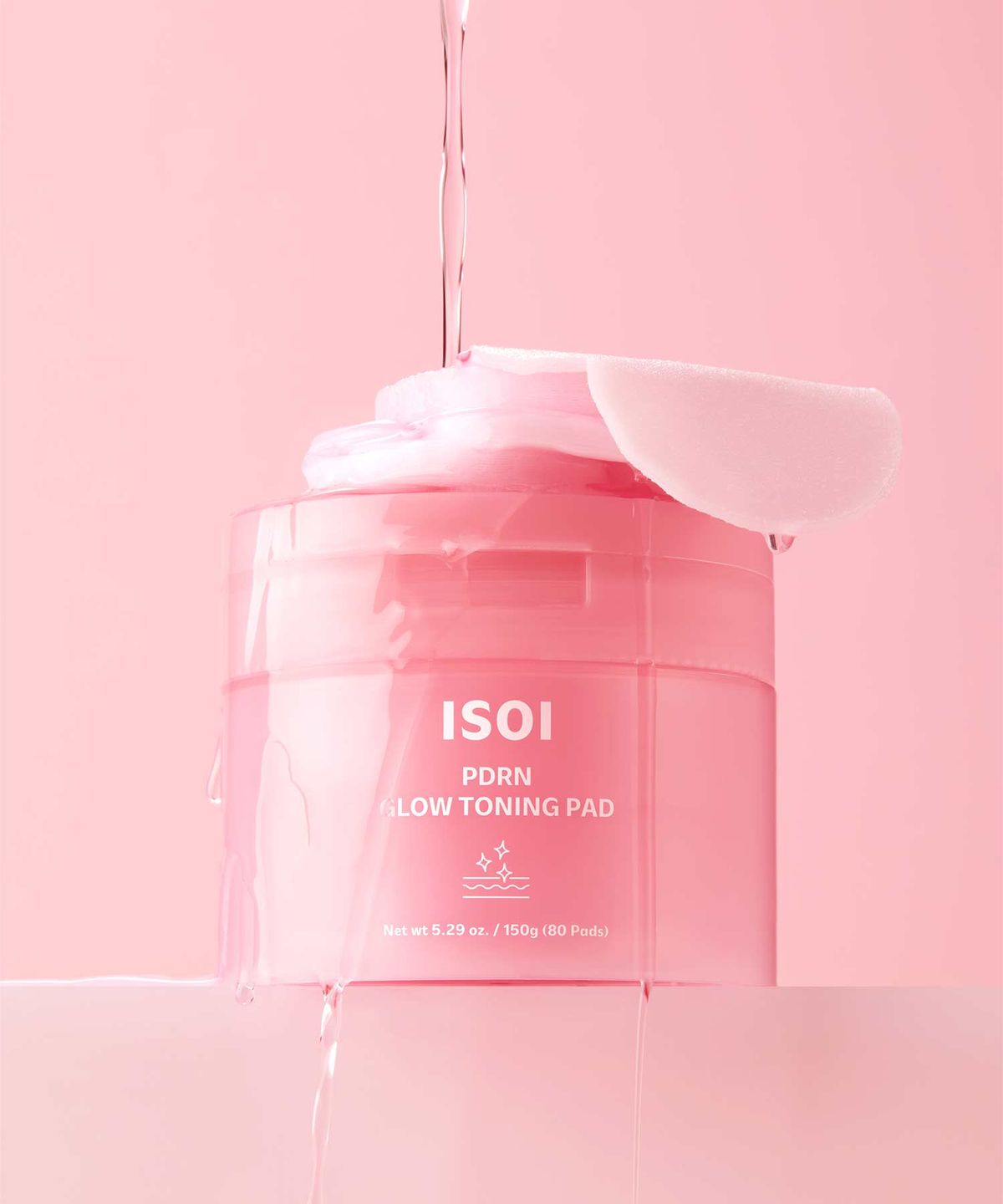 아이소이(ISOI) PDRN 뚱하트 잡티 토닝패드 150g(80매)(+뚱하트패드 2매 증정)