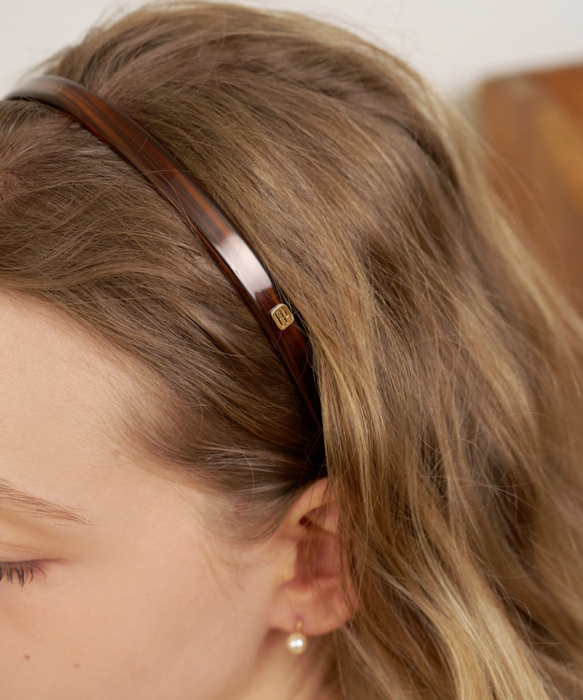 판타스틱 플래닛(FANTASTIC PLANET) brown horizon hairband 1cm
