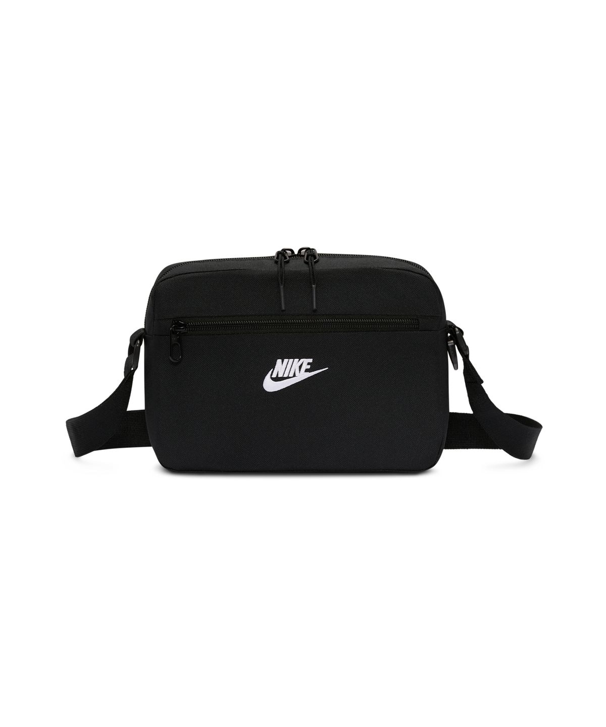 나이키(NIKE) 헤리티지 크로스바디 백 2.0(4L) - 블랙:화이트 / IB4378-010