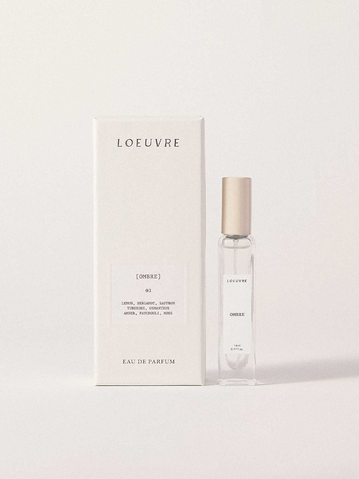 루에브르(LOEUVRE) OMBRE EAU DE PARFUM 14ml