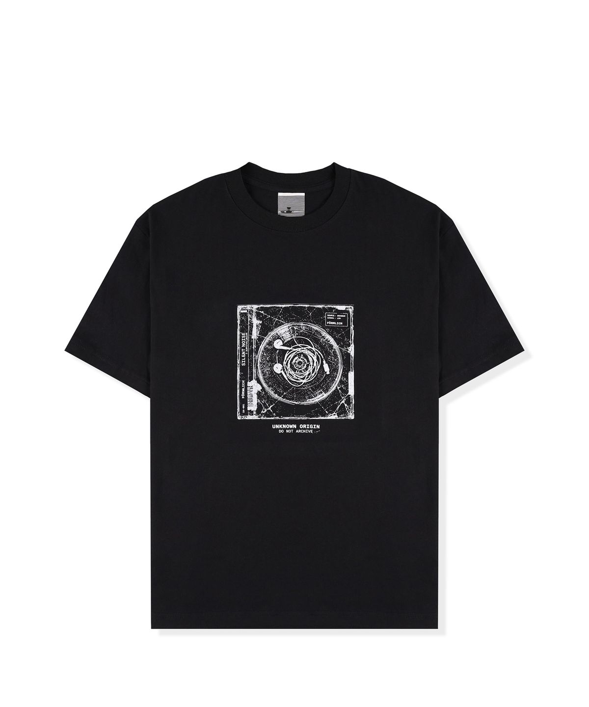 폼리쉬(FORMLICH) T-SHIRT / BLACK [TYPE 004]