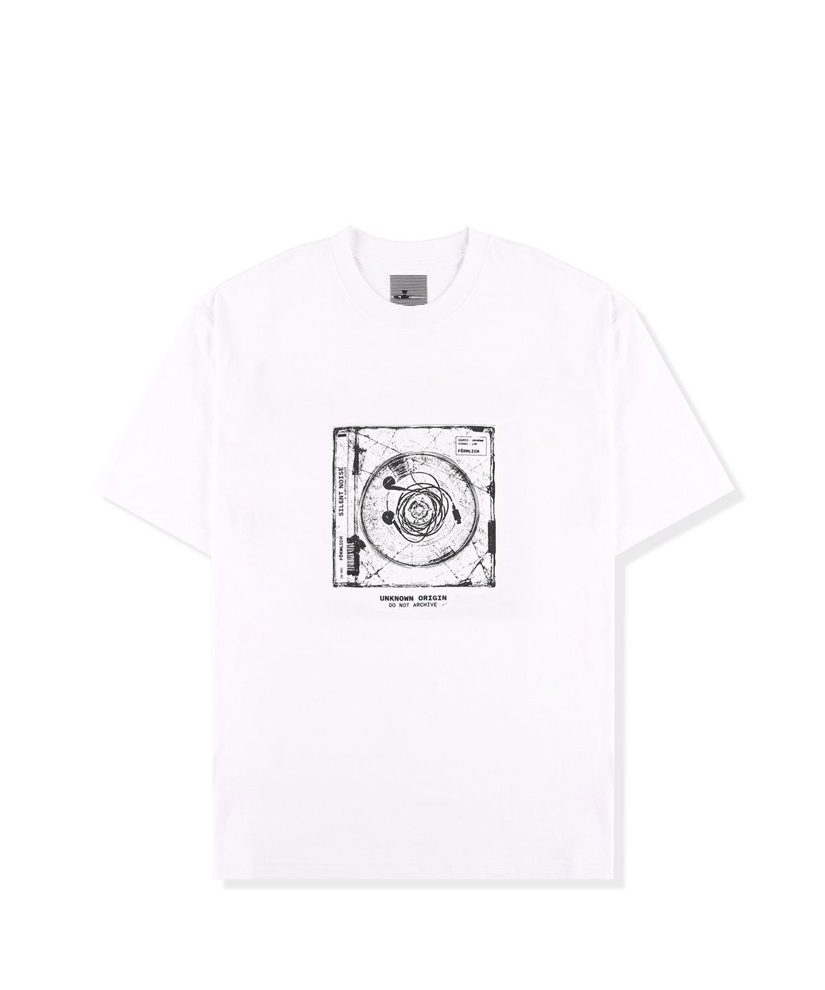 폼리쉬(FORMLICH) T-SHIRT / WHITE [TYPE 004]