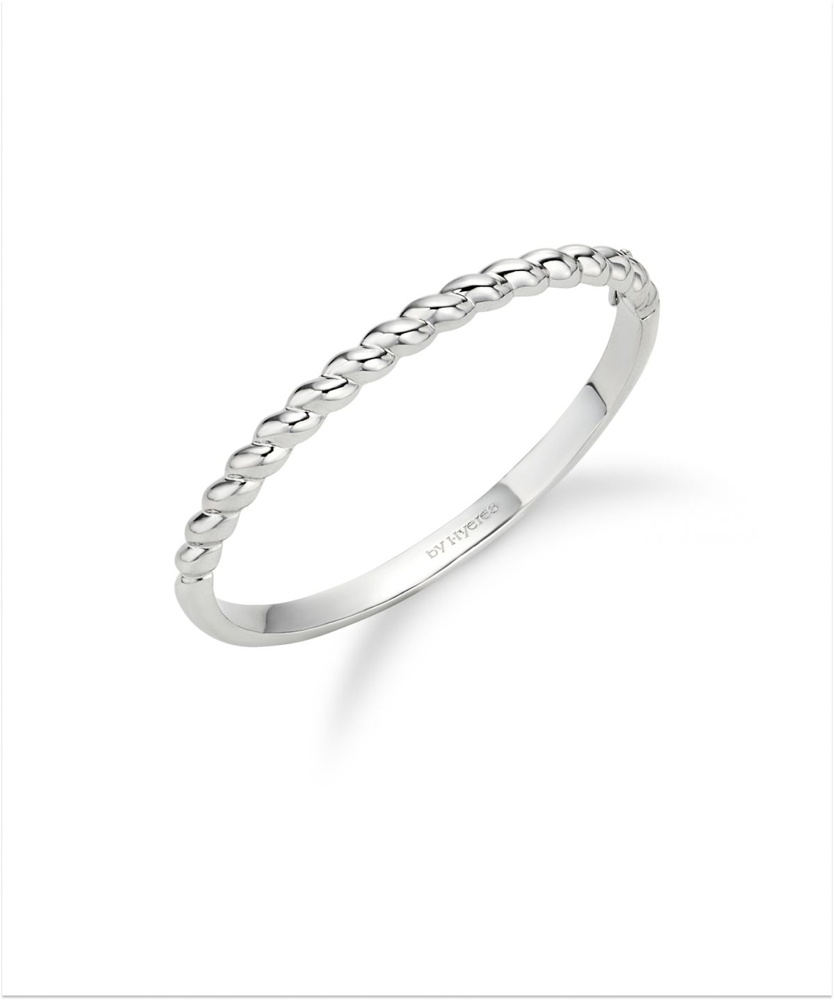 바이이에르(BYHYERES) 멜로우 트위스트  뱅글 (White) BH7B65773WB