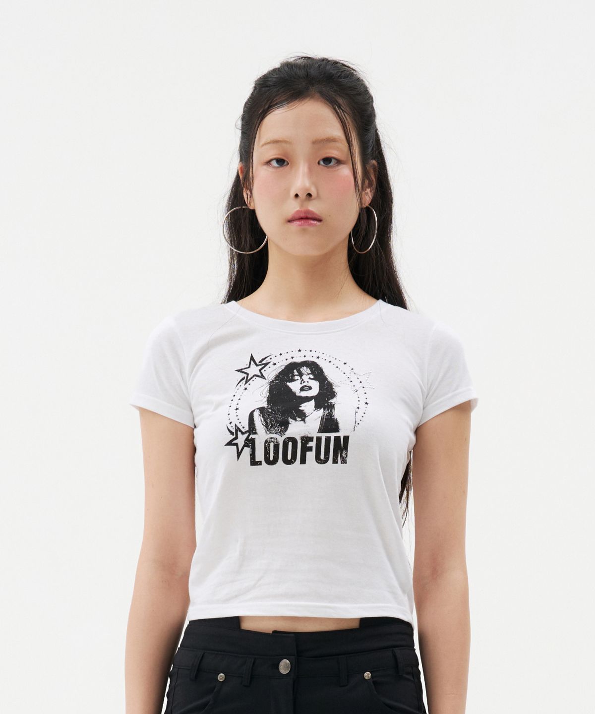 루펀(LOOFUN) Mystic Starlet Tee / 미스틱 스탈렛 티 [White]