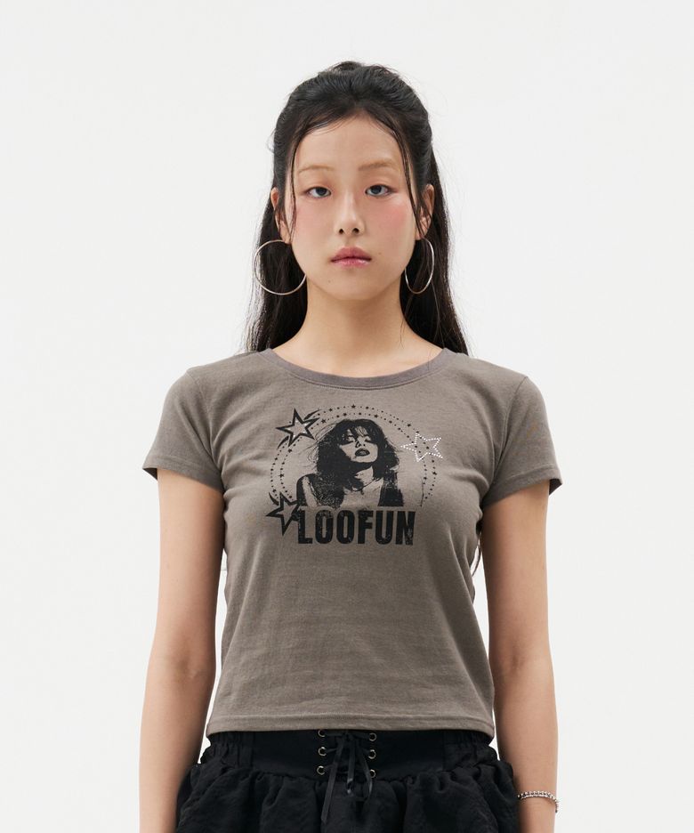 Mystic Starlet Tee / 미스틱 스탈렛 티 [Gray]