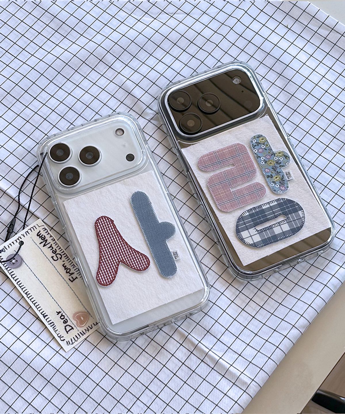 세컨드유니크네임(SECOND UNIQUE NAME) SUN CASE CLEAR GRAPHIC PATCH 사랑
