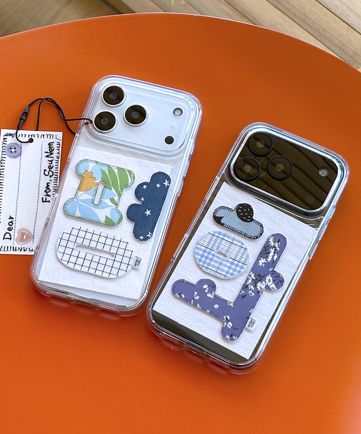 세컨드유니크네임(SECOND UNIQUE NAME) SUN CASE CLEAR  GRAPHIC PATCH 평화