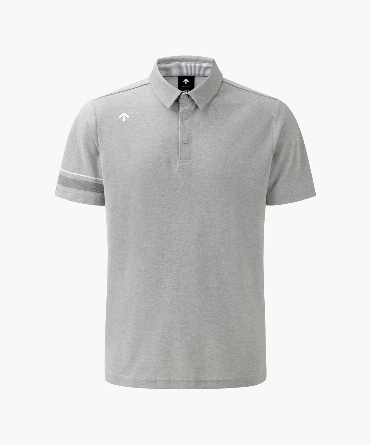 데상트 골프(DESCENTE GOLF) 남성 원포인트 카라 반팔티셔츠  DR31MFTS74