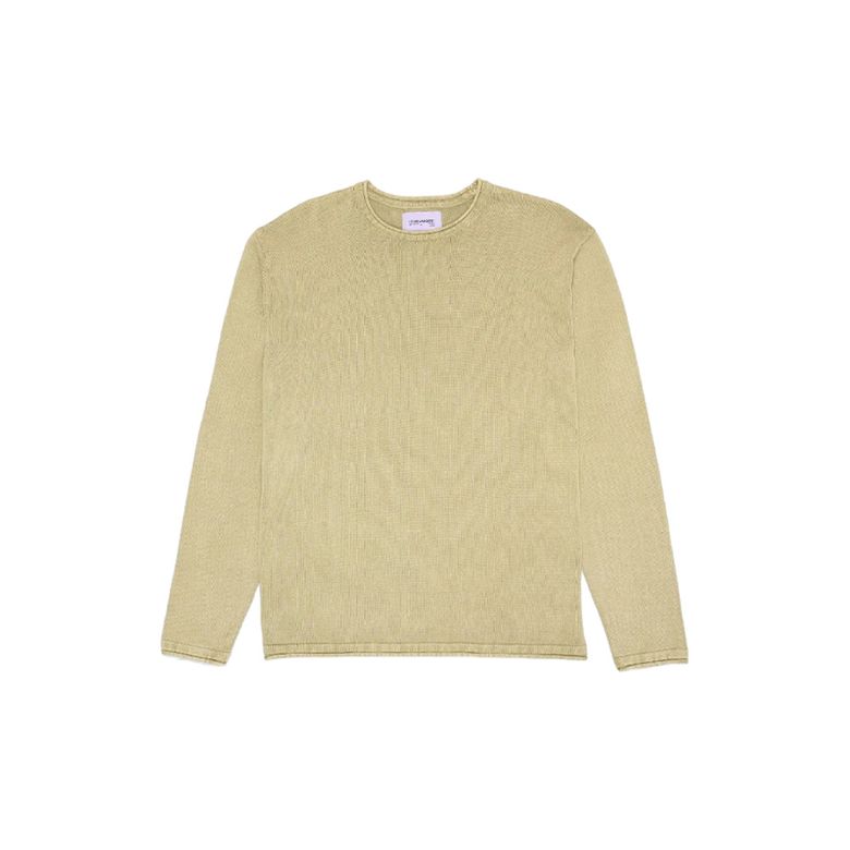 Off Sweater - GREEN TEA