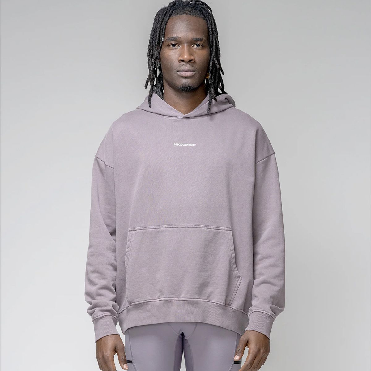 H.쿠모리(H.KOUMORI) Pausa Hoodie - GRAPE