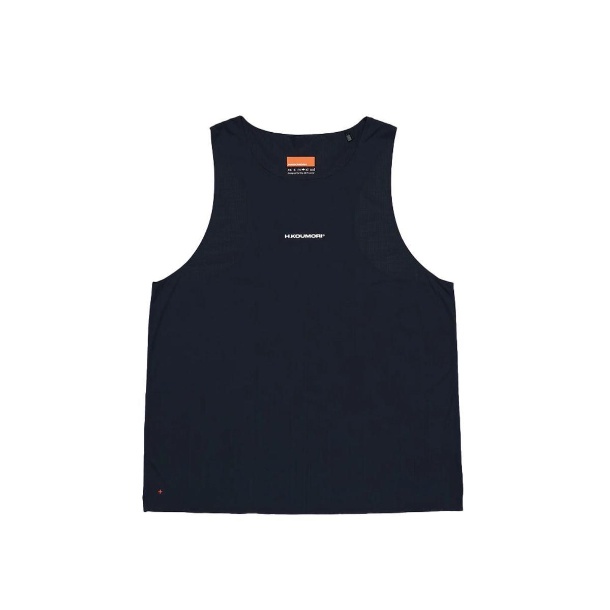 H.쿠모리(H.KOUMORI) Race Singlet Black