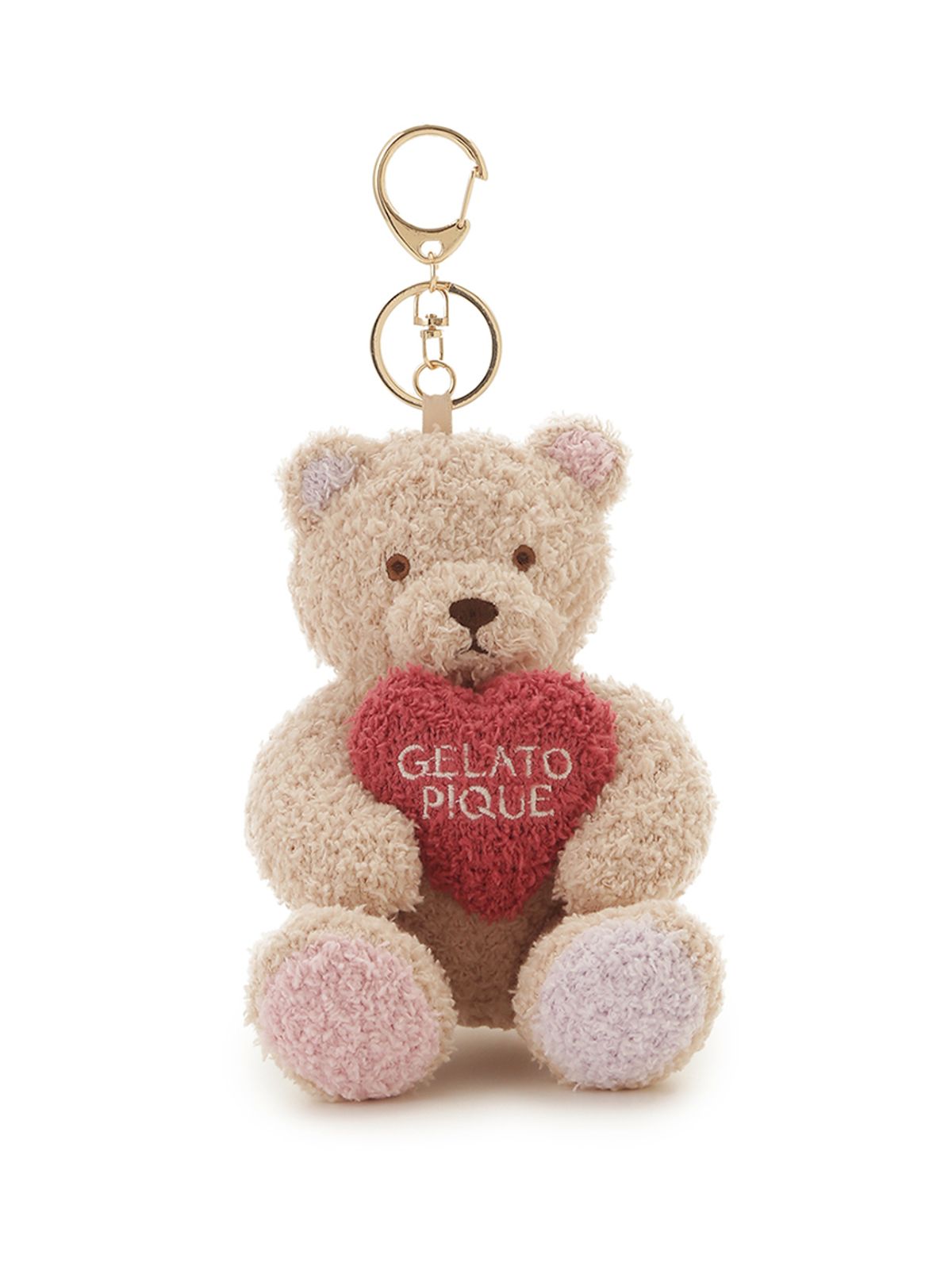 젤라또 피케(GELATO PIQUE) [HEART COLLECTION] BABY MOCO 하트 베어 키링 PWGG251692