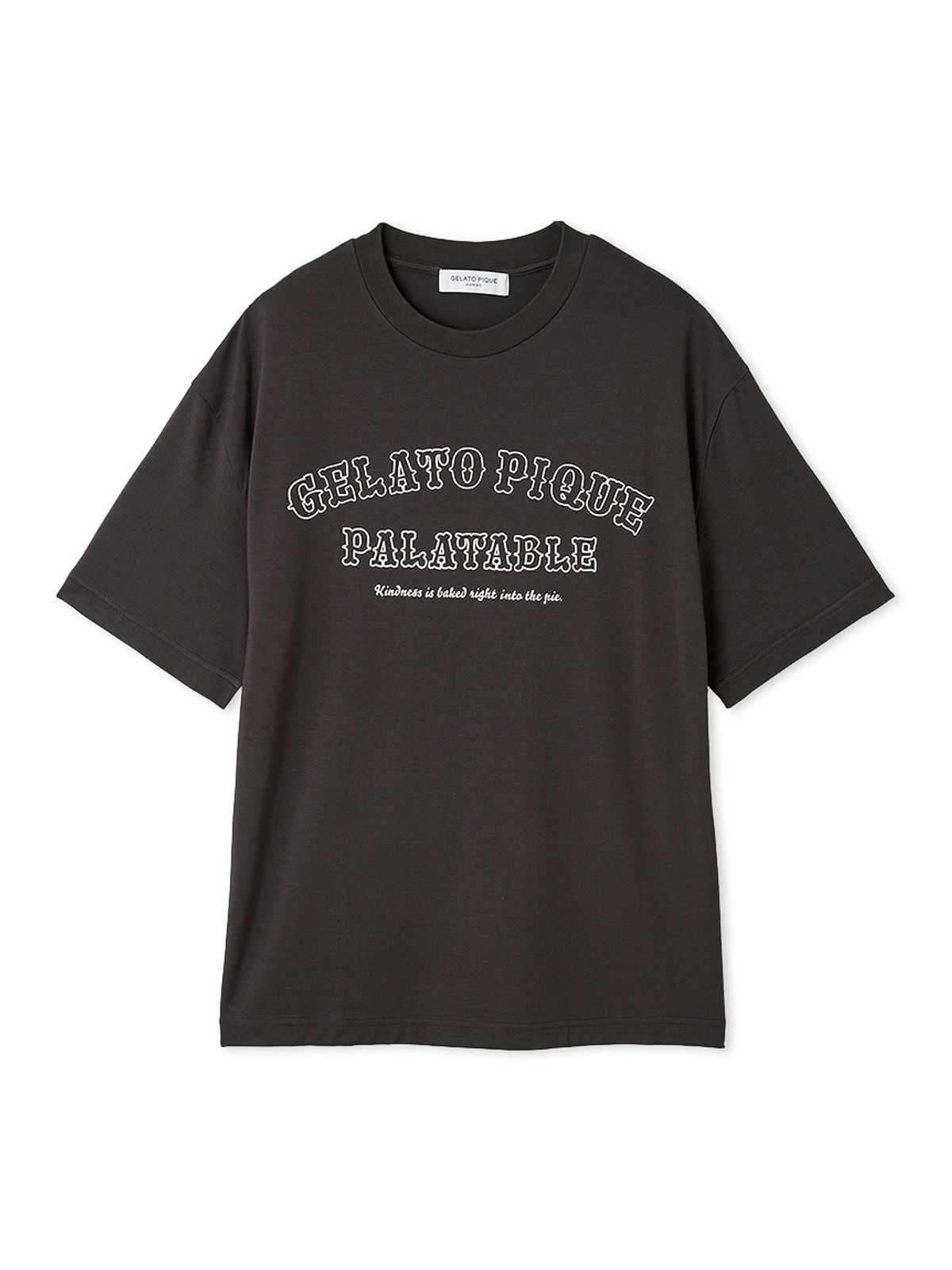 젤라또 피케(GELATO PIQUE) [HOMME] 접촉 냉감 다이너 로고 티셔츠 PMCT252917