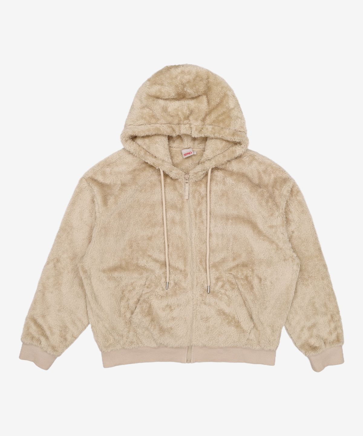 스파오(SPAO) 퍼플리스 후드 집업_SPFZA11G93 L