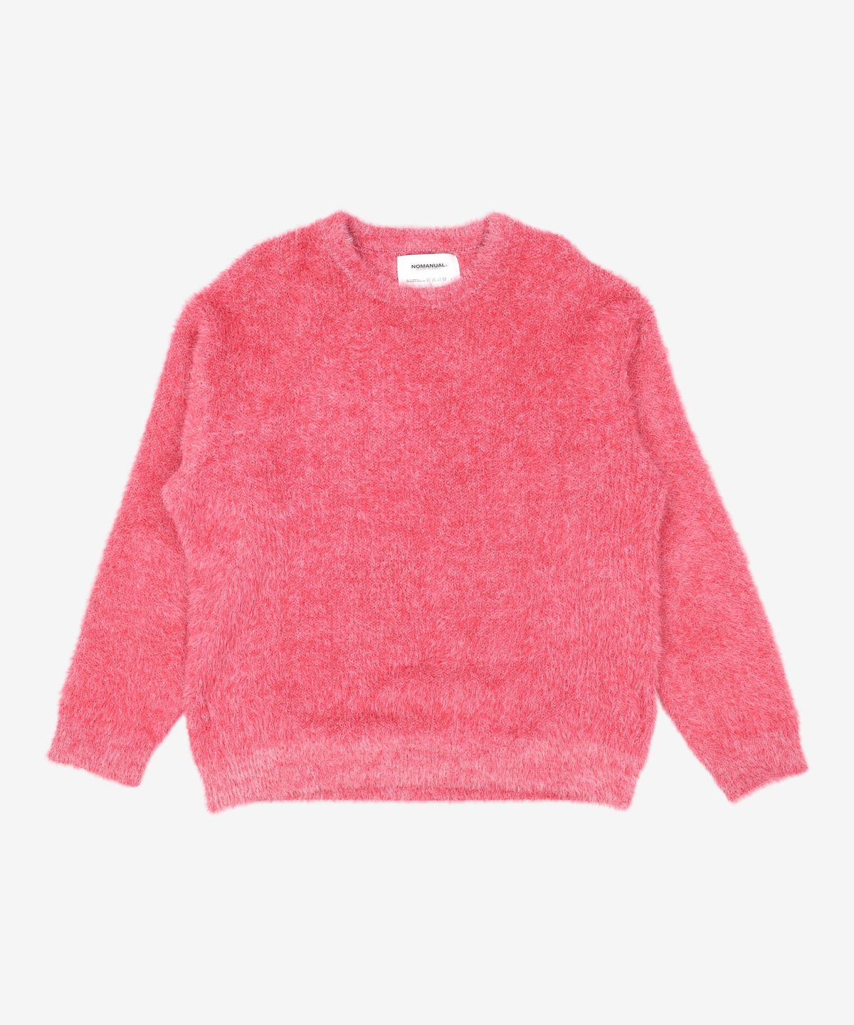 노매뉴얼(NOMANUAL) (시그니처종료)CROPPED HAIRY KNIT - 5 COLOR 100