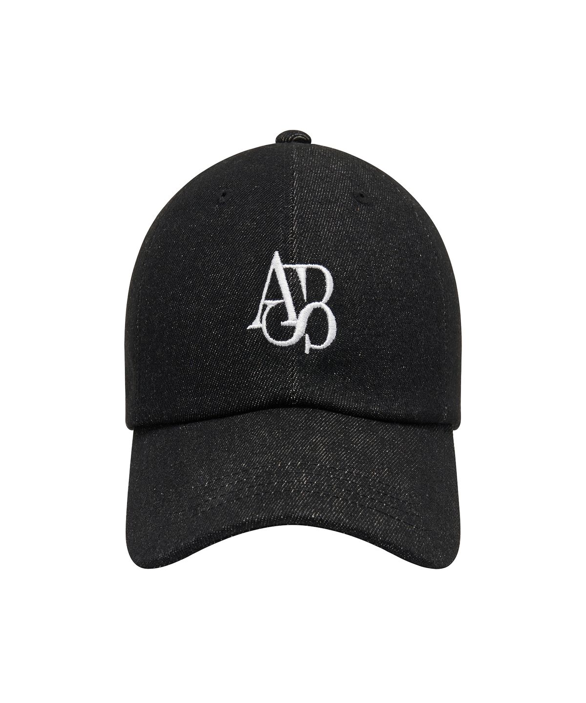 에이에스비엘(ASBL) ASBL Signature logo ball cap - Denim Black