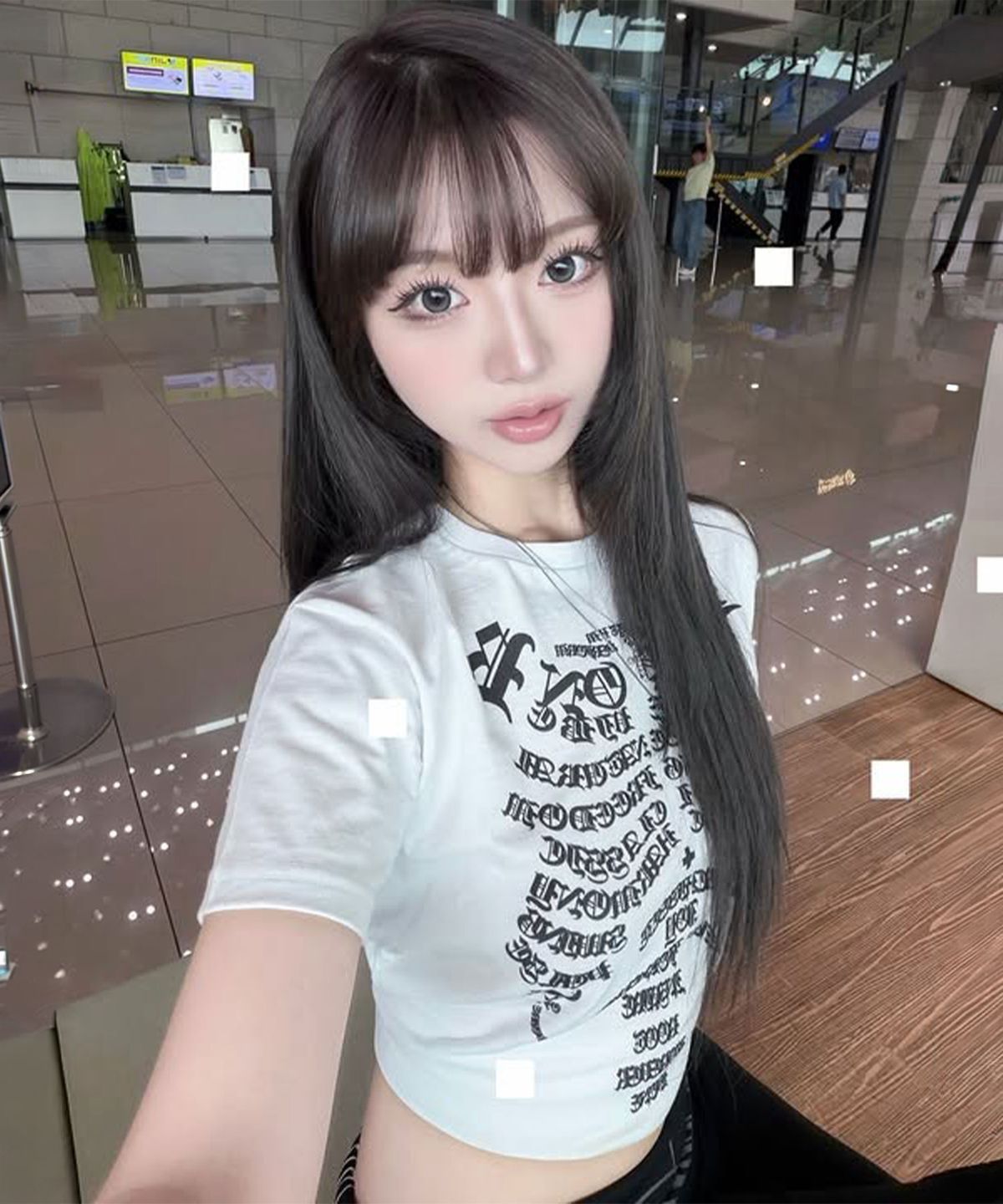 더트(DURT) BONE CORE CROP TEE (WHITE)