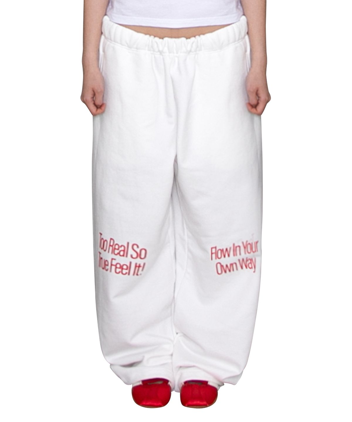 더트(DURT) MOVE SWEATPANTS (IVORY)