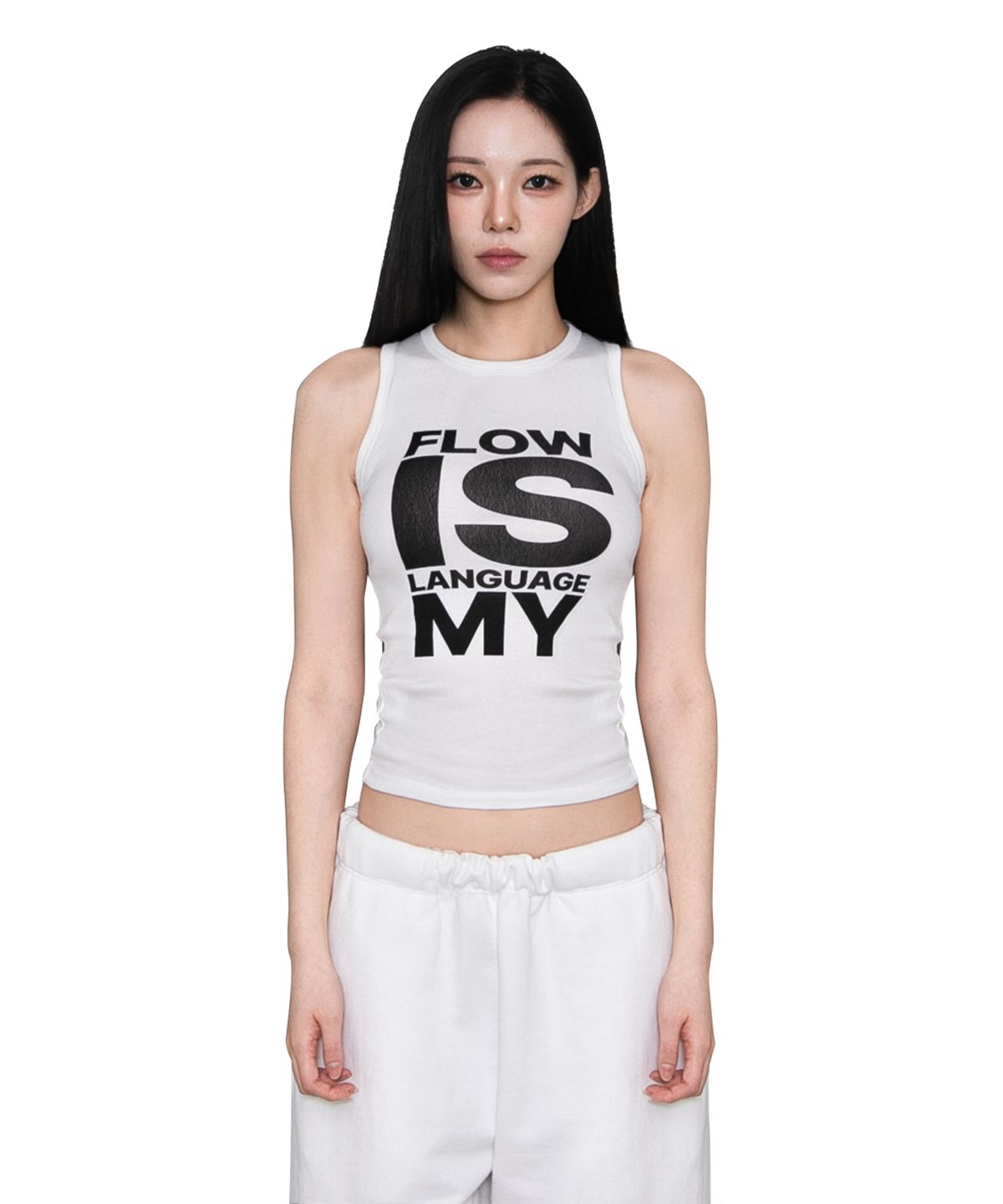 더트(DURT) FLOW SLEEVELESS (WHITE)