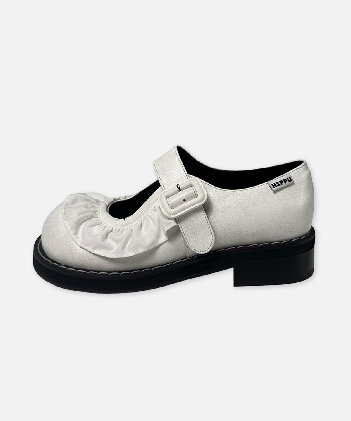 히푸(hippu) Lace Jane Shoes White