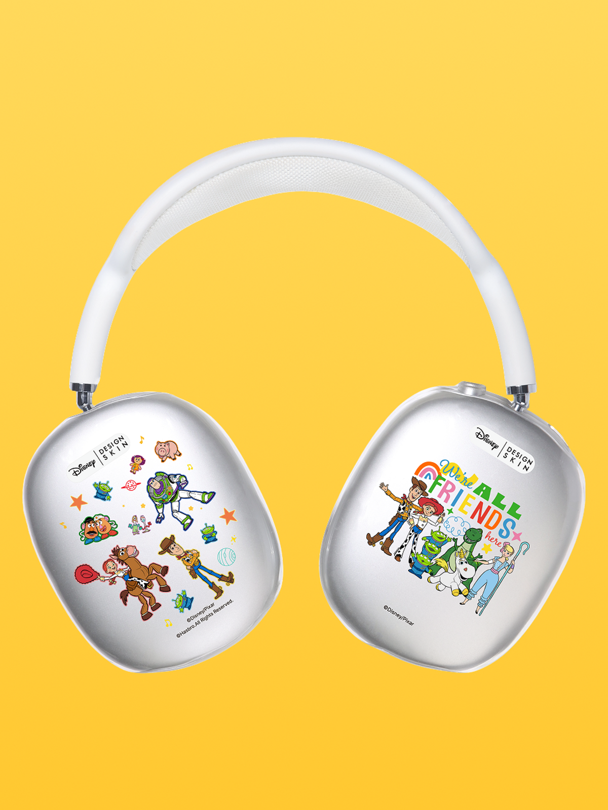 디자인스킨(DESIGNSKIN) [그래픽마켓] 에어팟 맥스 클리어 케이스-토이스토리/토이스토리 프렌즈