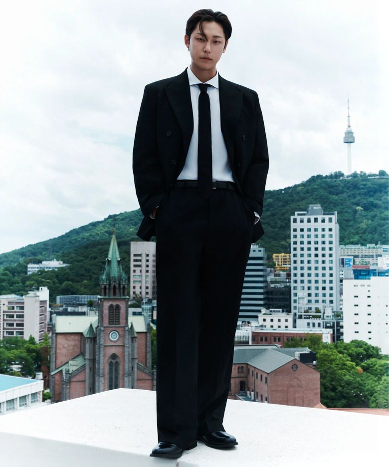 [이도현 PICK] 뉴 와이드 히든 밴딩 슬랙스 [블랙]