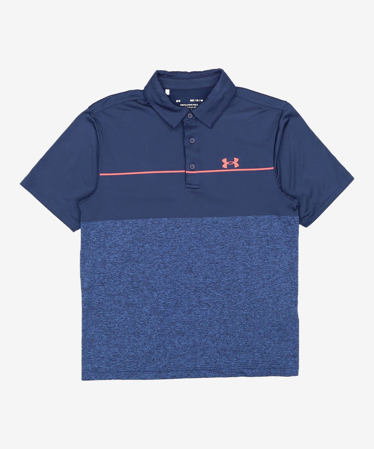 언더아머(UNDERARMOUR) 플레이오프 폴로 반팔티 (블랙) MD/M/M