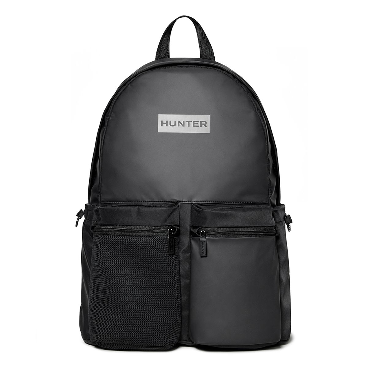 헌터(HUNTER) [UNISEX] 트래블 루센트 투포켓 백팩 - 블랙 HEUK310BBZBLK