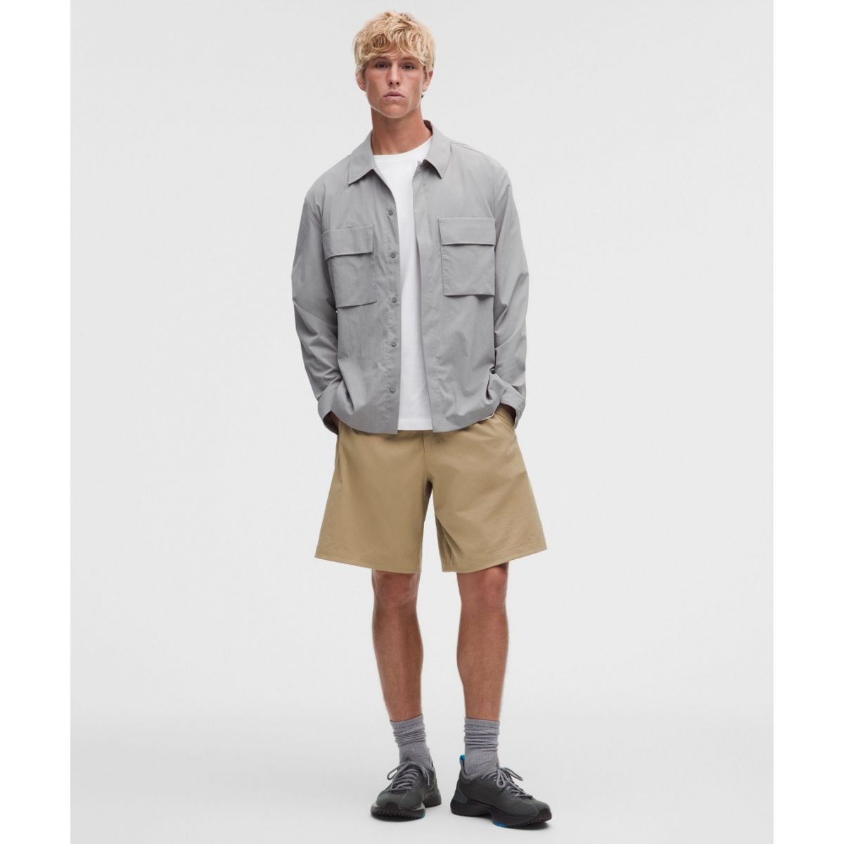 룰루레몬(LULULEMON) 언셰이큰 릴랙스드 풀온 쇼츠 9inch  OAKT