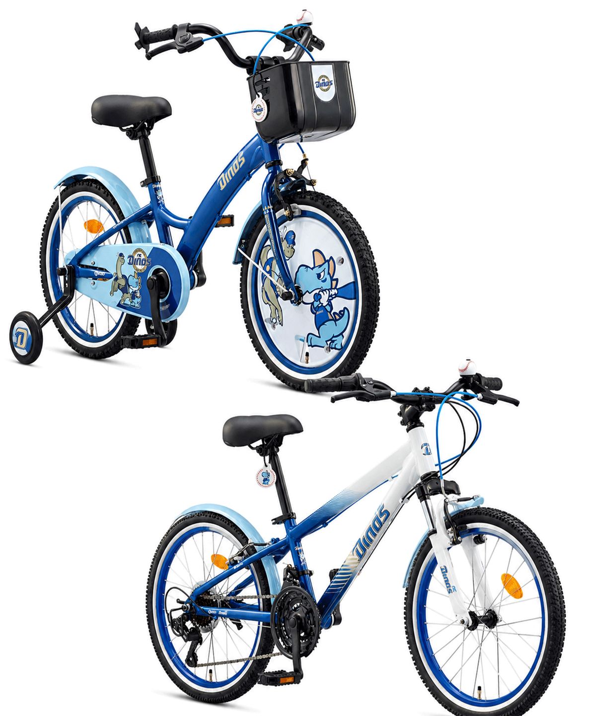삼천리자전거(SAMCHULY BICYCLE) [삼천리 x KBO 콜라보/사은품 3종 증정] KBO NC 다이노스 18인치 , 22인치 100% 완조립 아동용 자전거