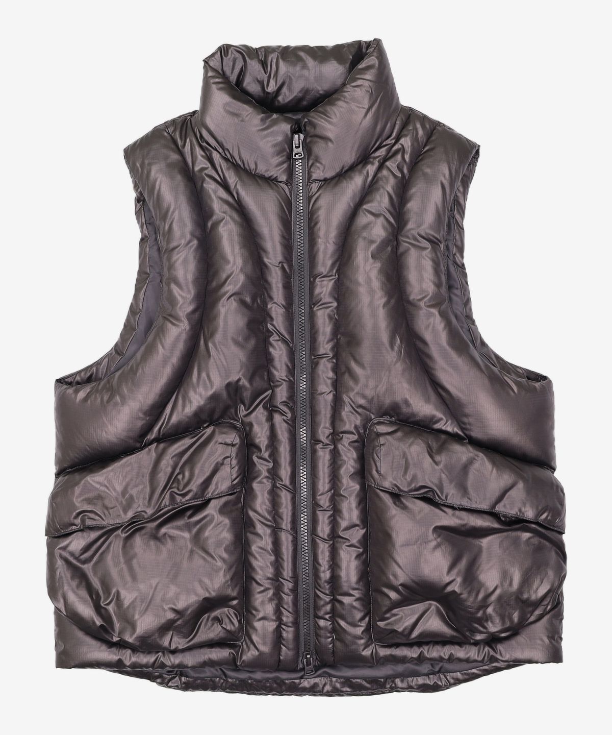 일꼬르소(IL CORSO) [oam.factory X ILCORSO] 플로우 구스 다운 베스트 블랙 IEJU3F702BK M