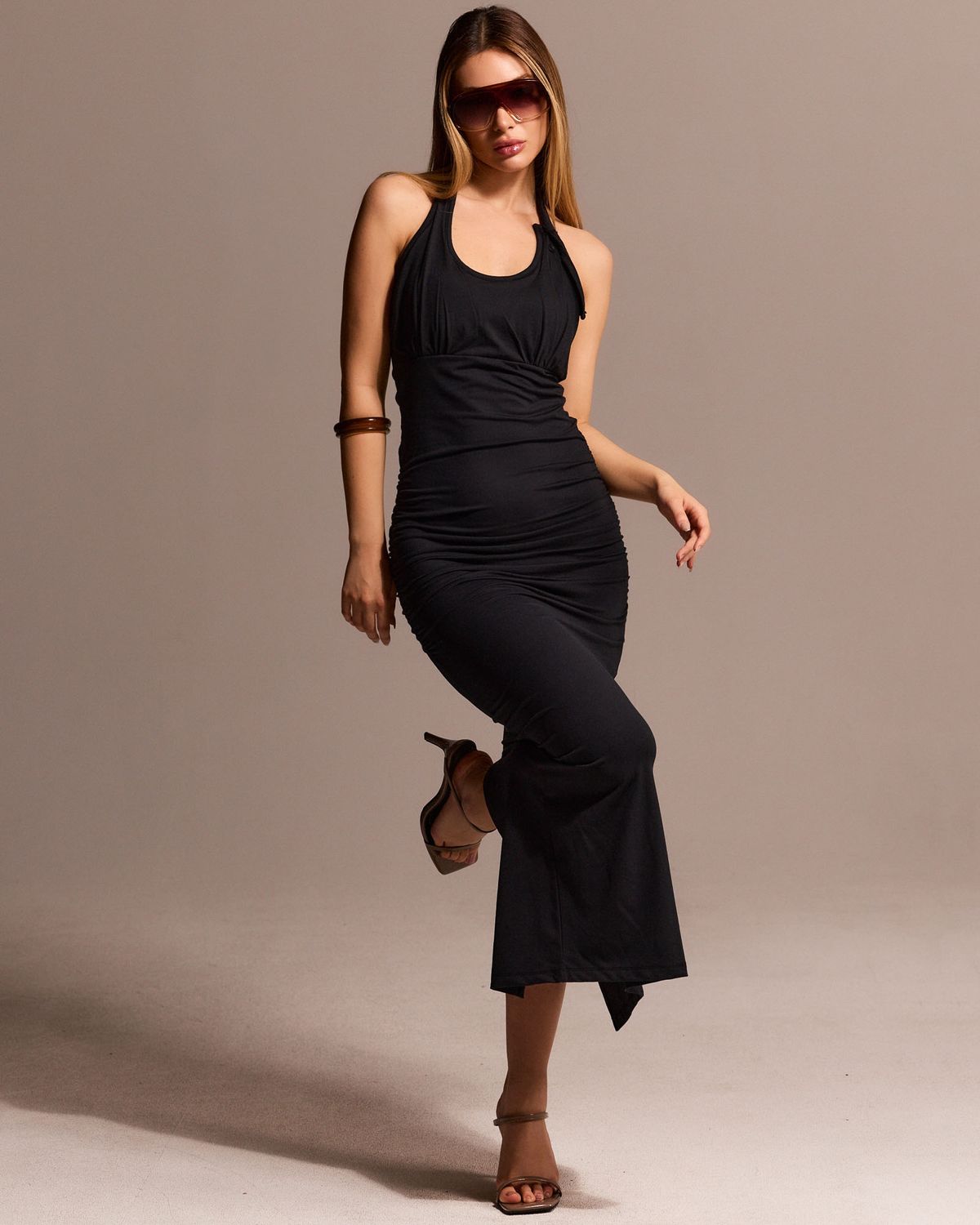쿨시스(COOLSIS) CS HALTER SLEEK DRESS-008