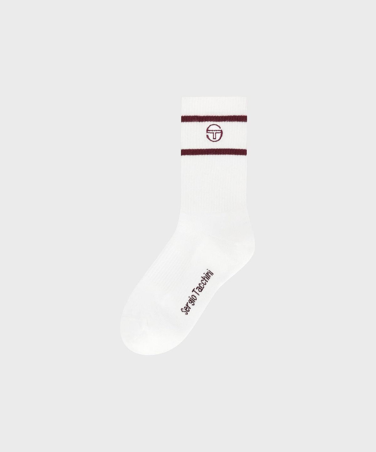 세르지오 타키니(SERGIO TACCHINI) U 스트라이프 크루삭스 (D.Burgundy)