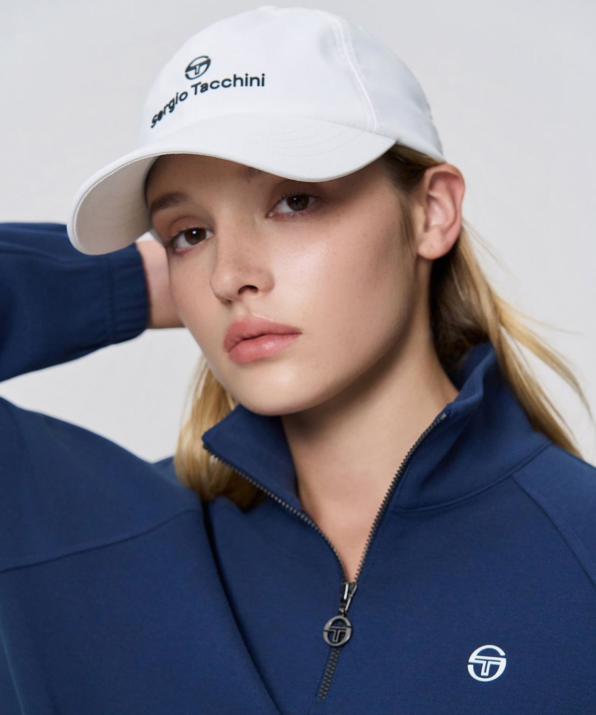 세르지오 타키니(SERGIO TACCHINI) U 소프트 액티브 볼캡 (White)