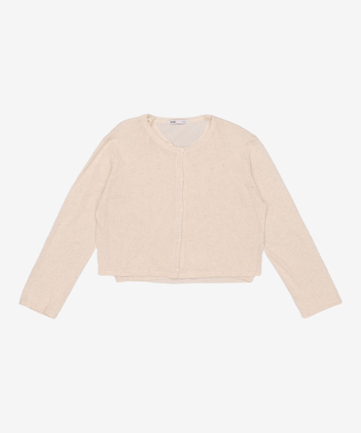 미쏘(MIXXO) 린넨 셋업 가디건 MIWCKC512T L