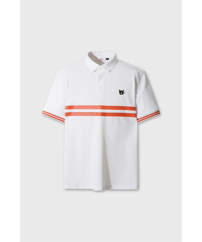 Men WAACKY Line Point Polo WMTCM26914WHX
