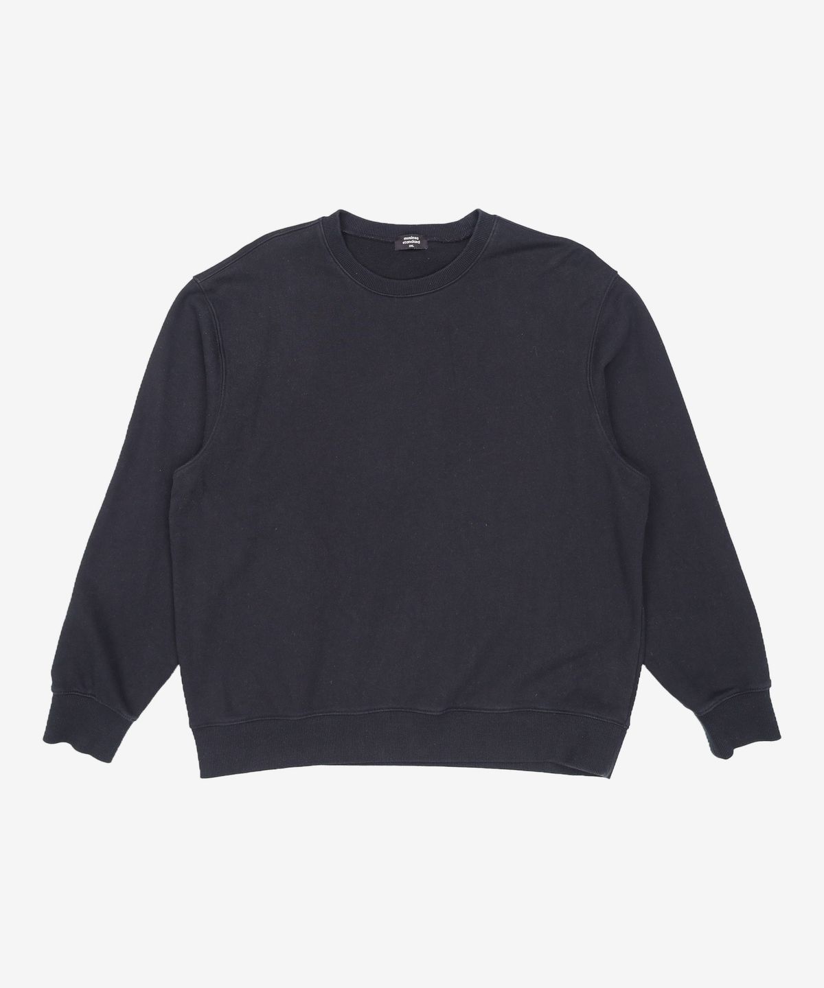 무신사 스탠다드(MUSINSA STANDARD) 스웨트셔츠 [블랙] XXXL