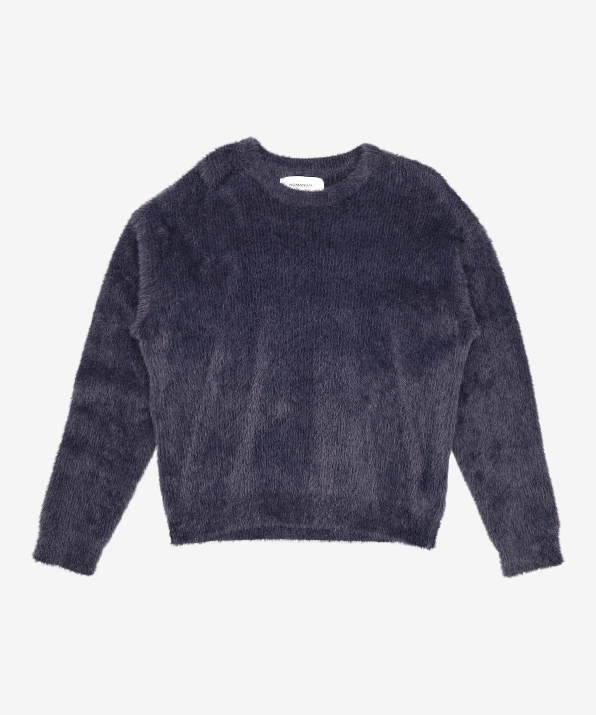 노매뉴얼(NOMANUAL) (시그니처종료)CROPPED HAIRY KNIT - 5 COLOR L