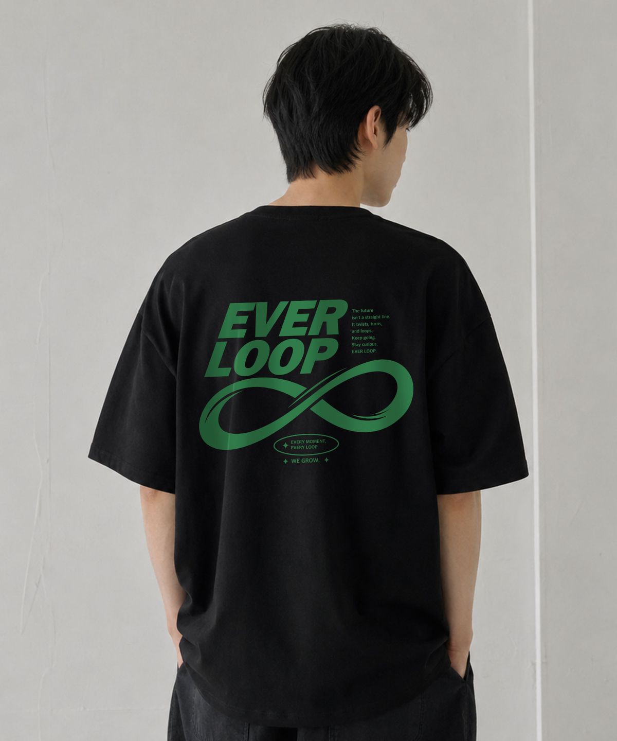 에버루프(EVERLOOP) b무한루프 반팔티 EL