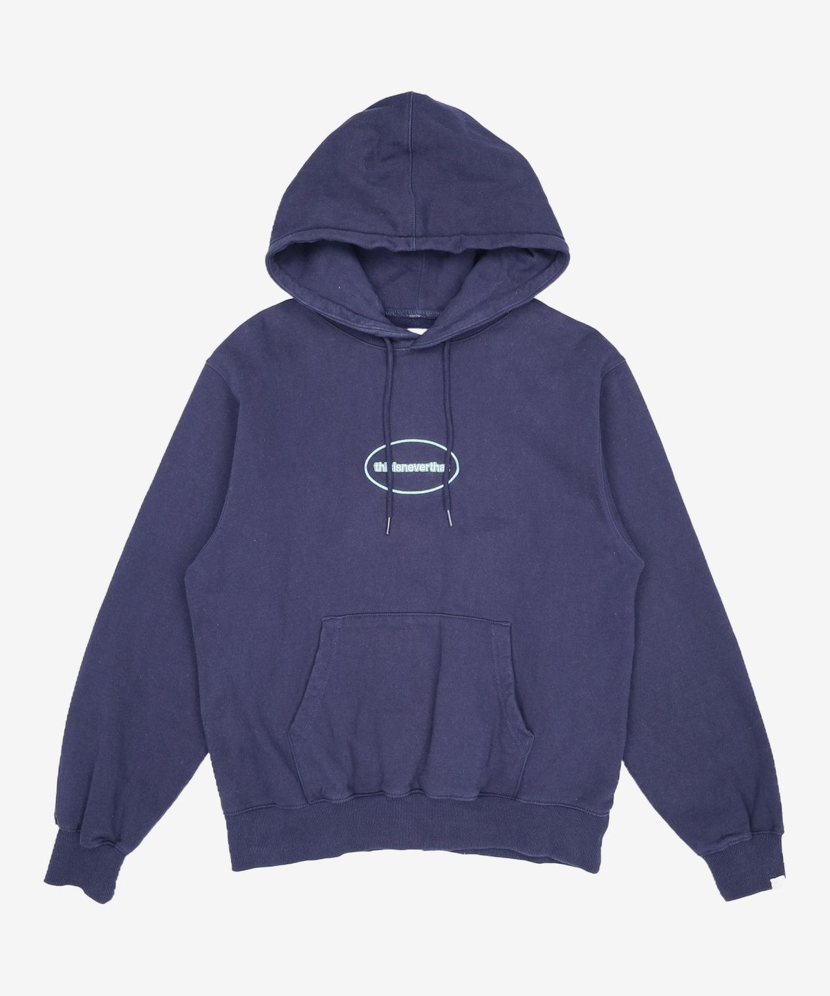 디스이즈네버댓(THISISNEVERTHAT) ET-Logo Hoodie Navy S