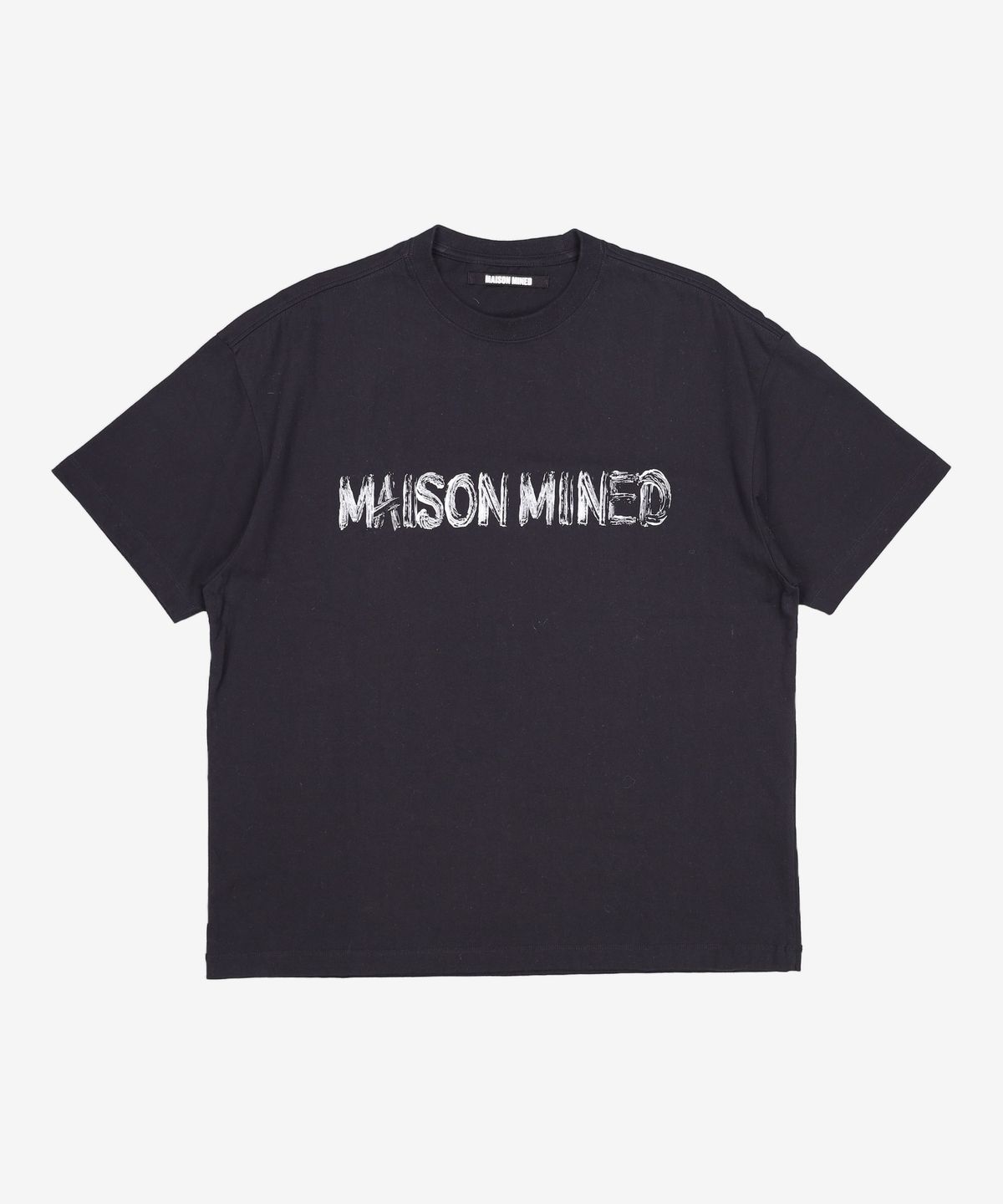메종미네드(MAISON MINED) TIMBER HALF T BLACK